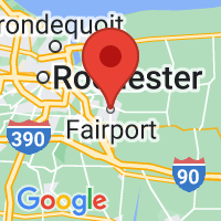 Map of Fairport, NY US